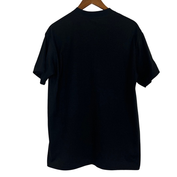 Vintage Beach Bum by McGregor Black Graphic T-shirt 90s Single Stitch USA Large - Picture 7 of 10